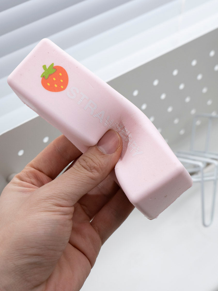Sweet Strawberry Cheese Bar Slowrising Stress Reliever